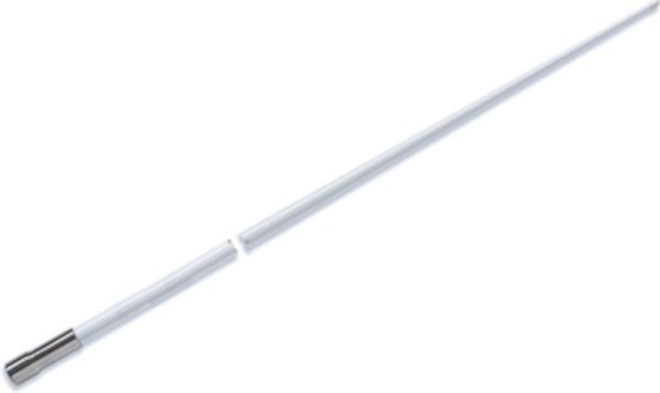 Buy 2.5 m (8-ft) White Fiberglass Quick-Fit VHF Antenna at Meridianprojekt. Expert support & service included! - 2.5 m (8-ft) white fiberglass quick-fit vhf antenna