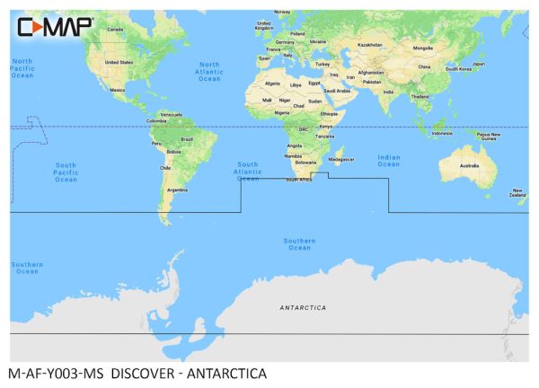 Buy DISCOVER - Antarctica at Meridianprojekt. Expert support & service included! - c-map discover - antarctica