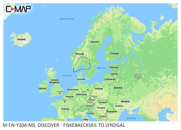Buy DISCOVER - Fiskebäckskil to Lyndgal at Meridianprojekt. Expert support & service included! - c-map discover - fiskebäckskil to lyndgal