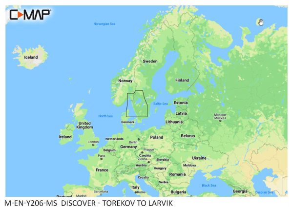 Buy DISCOVER - Torekov to Larvik at Meridianprojekt. Expert support & service included! - c-map discover - torekov to larvik