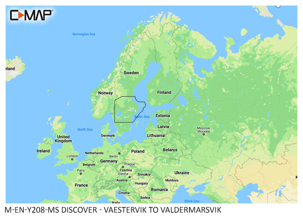 Buy DISCOVER - Västervik to Valdermarsvik at Meridianprojekt. Expert support & service included! - c-map discover - västervik to valdermarsvik
