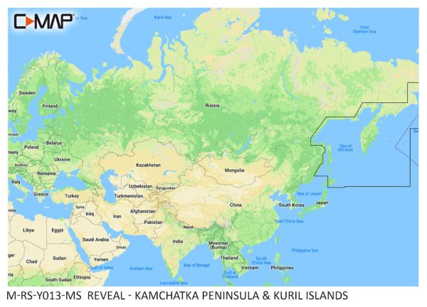 Buy REVEAL - Kamchatka Peninsula & Kuril Islands at Meridianprojekt. Expert support & service included! - c-map reveal - kamchatka peninsula & kuril islands