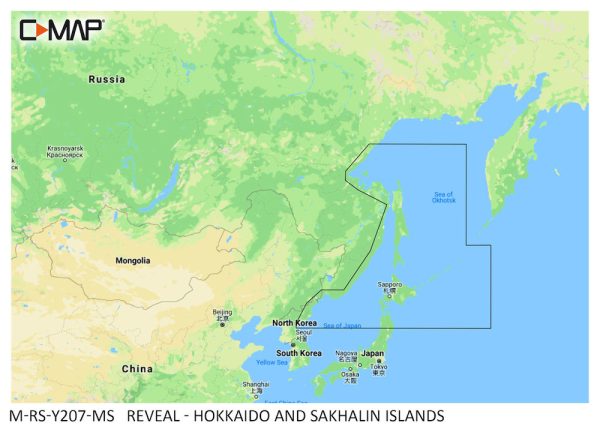 Buy REVEAL - Hokkaido and Sakhalin Islands at Meridianprojekt. Expert support & service included! - c-map reveal - hokkaido and sakhalin islands