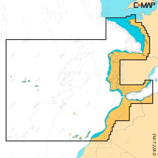 Buy DISCOVER X - WEST EUROPEAN COASTS at Meridianprojekt. Expert support & service included! - c-map discover x - west european coasts